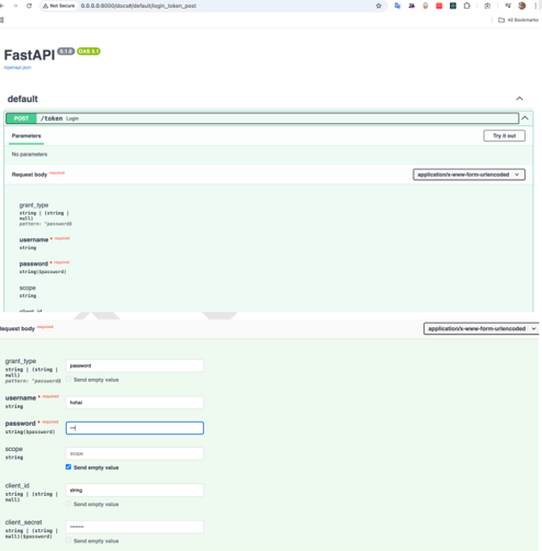 Auth Login Test 1