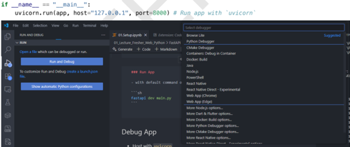 VS Code Debug Setup